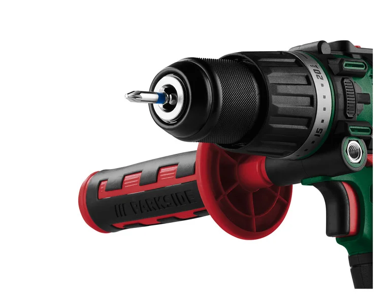 PARKSIDE® Perceuse-visseuse à percussion sans fil 3 en 1 PSBSA 20-Li C3. 20 V