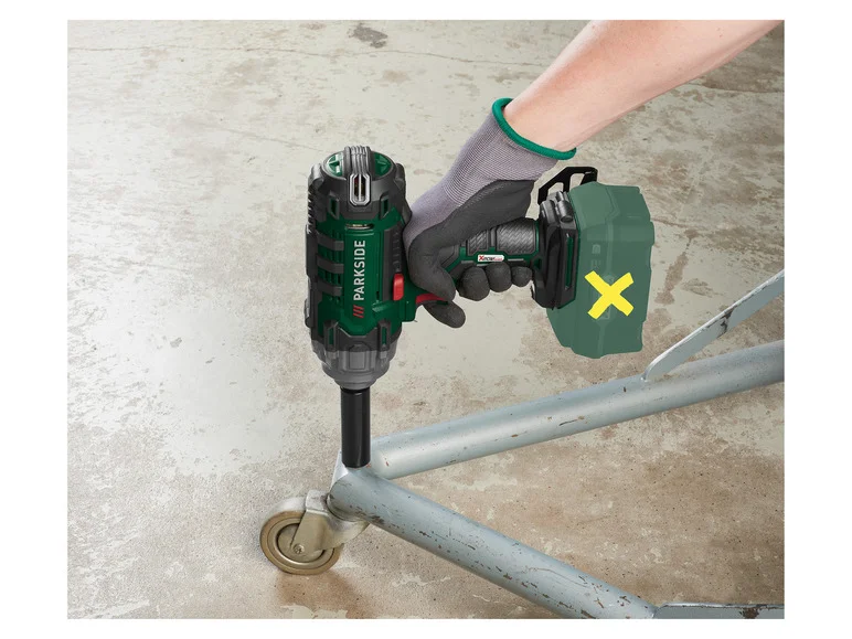 PARKSIDE® Visseuse à chocs sans fil pour voiture PASSK 20-Li C3. 20 V