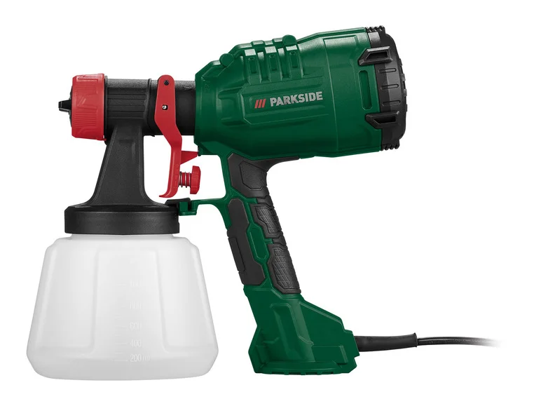PARKSIDE® Pistolet à peinture HVLP PFS 450 B1. 450 W