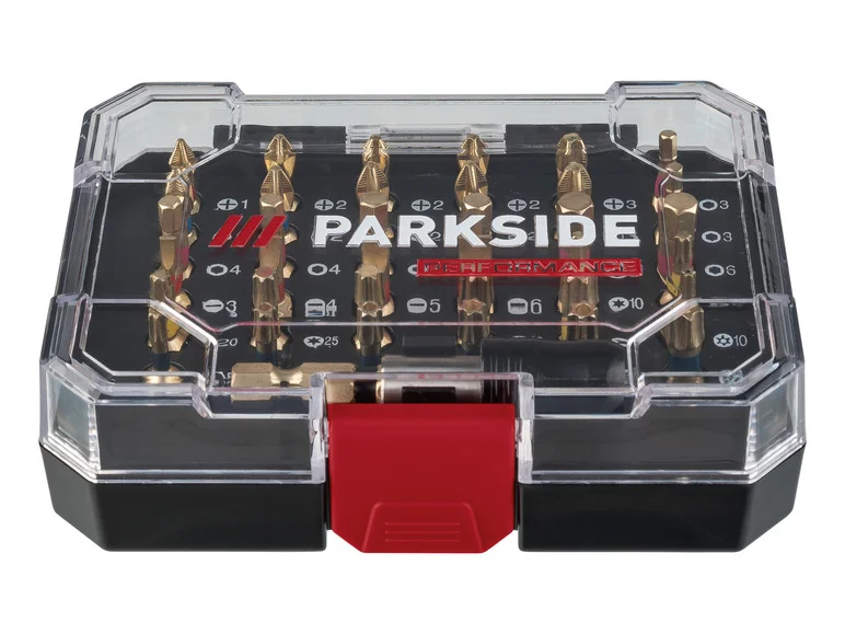 PARKSIDE PERFORMANCE® Jeu d'embouts Torsion ou Jeu d'embouts et de douilles Torsion PBSP 2 D4