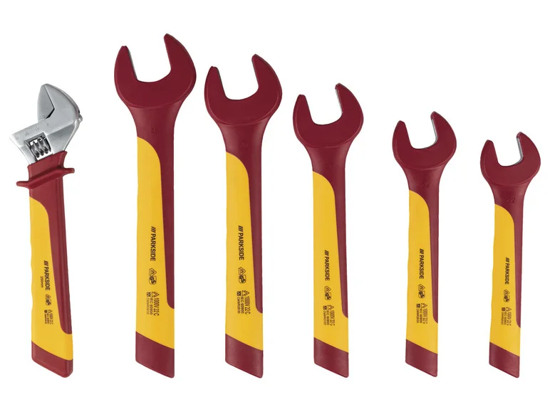 PARKSIDE® Jeu de clés à douilles ou Jeu de clés à fourche à une bouche. 20 pièces