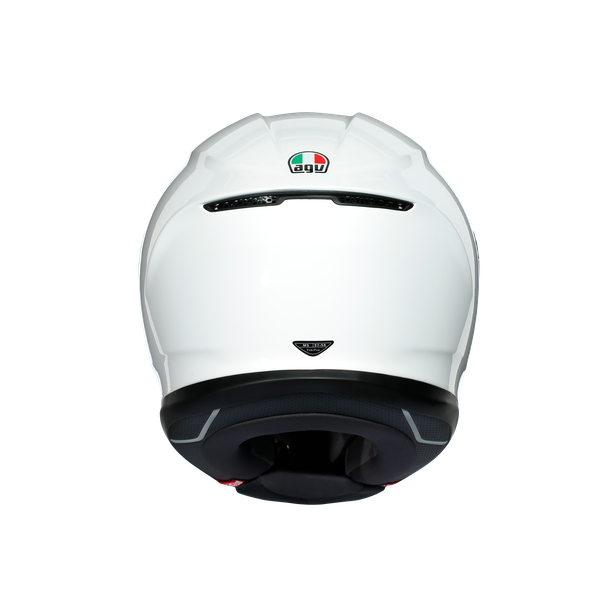 K6 AGV DOT(ECE) SOLID MPLK - WHITE