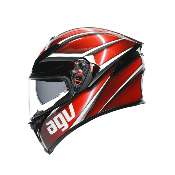 K5 S MULTI ECE DOT - TEMPEST BLACK/RED