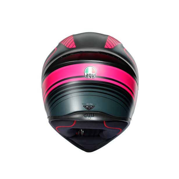 K1 MULTI ECE DOT - WARMUP BLACK/PINK