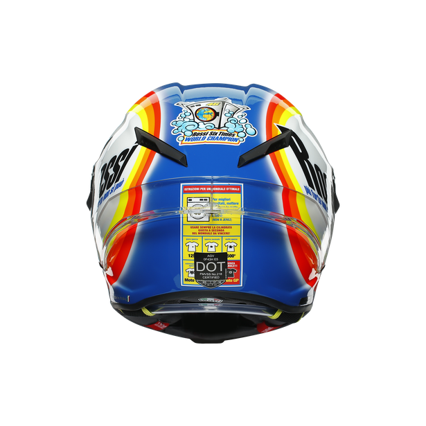 PISTA GP RR AGV ECE-DOT LIMITED EDITION - WINTER TEST 2005