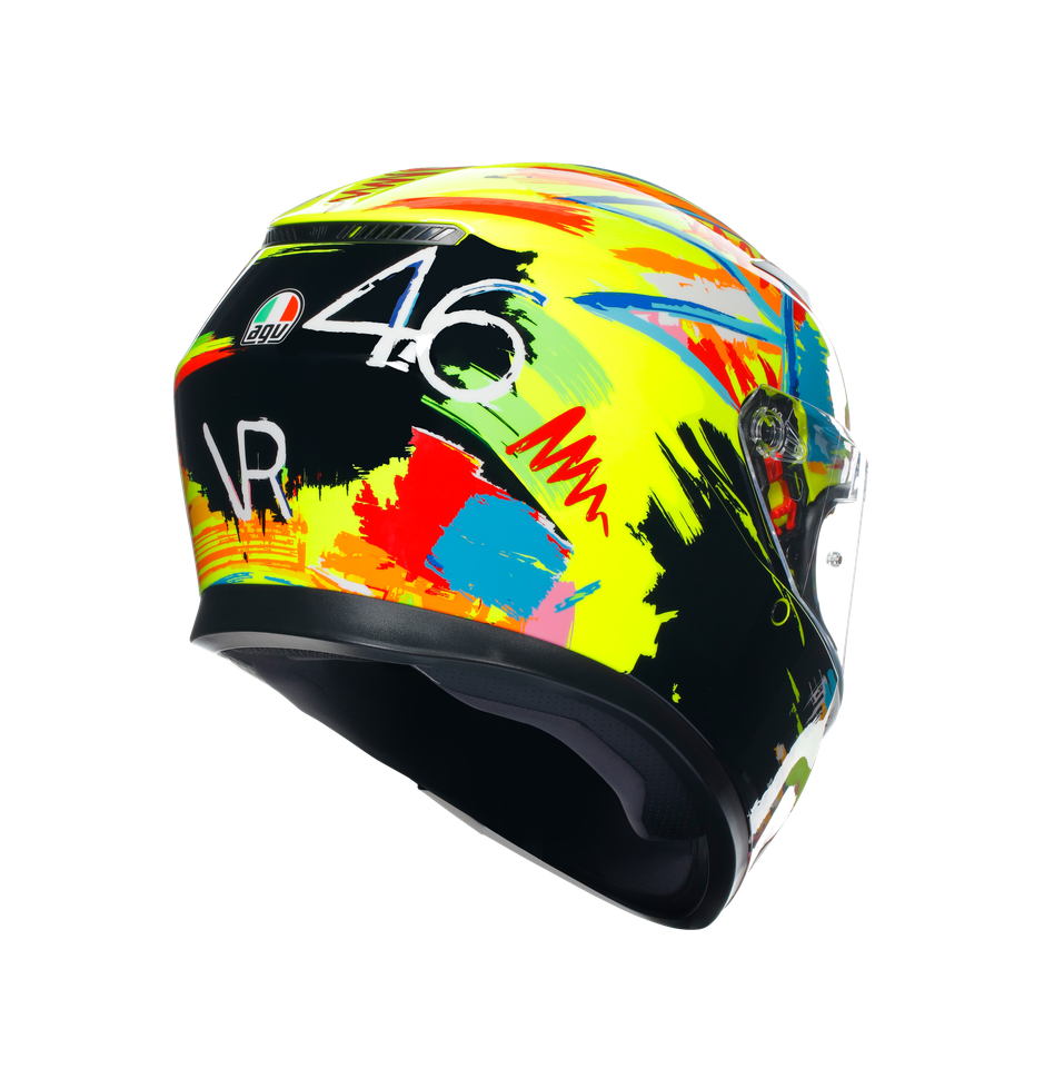 K3 ROSSI WINTER TEST 2020 - MOTORBIKE FULL FACE HELMET E2206