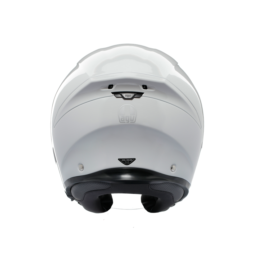 K5 JET EVO MONO STELVIO WHITE - MOTORBIKE OPEN FACE HELMET E2206