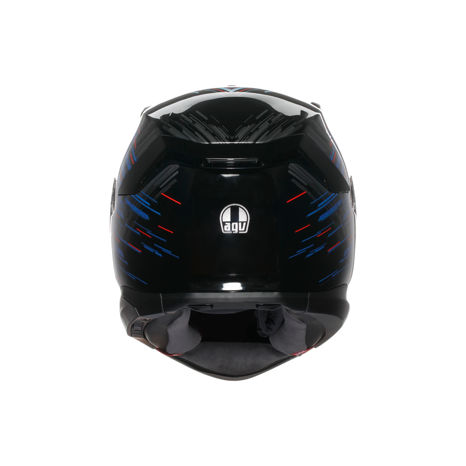 K7 AGV E2206 MPLK - GENISYS MATT BLACK/BLUE/GREY
