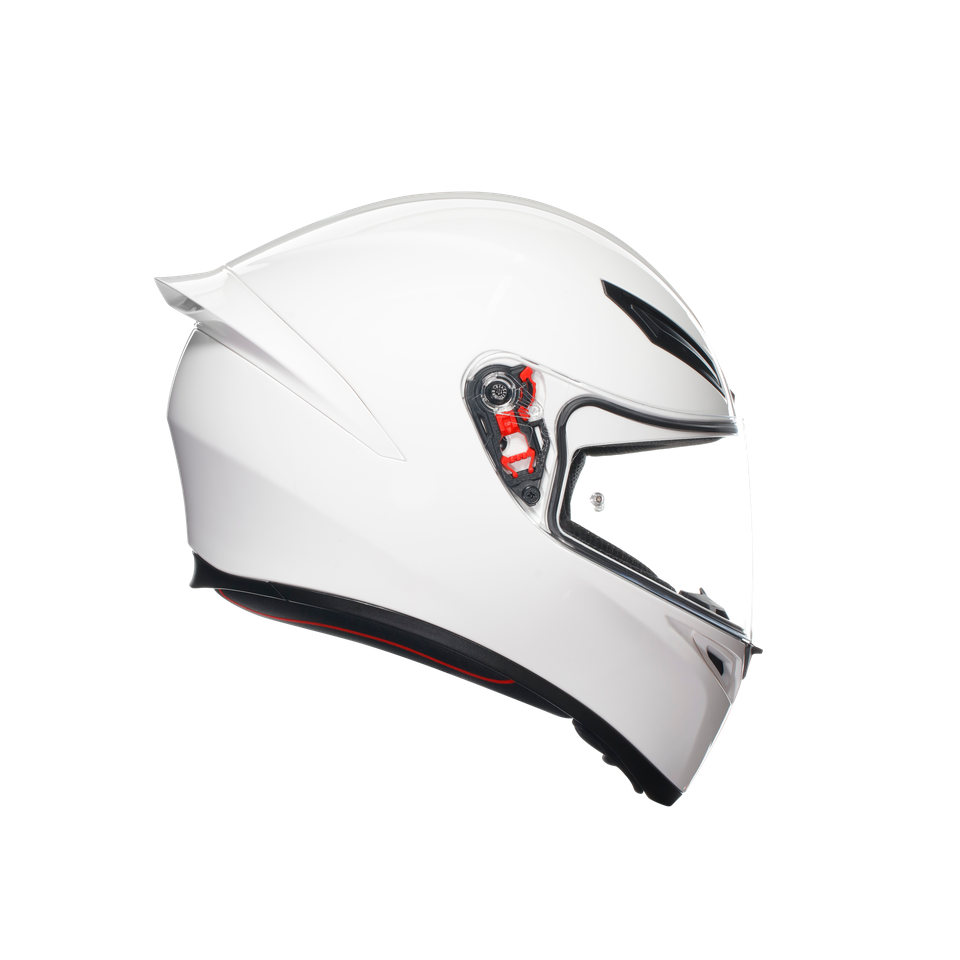 K1 S WHITE - MOTORBIKE FULL FACE HELMET E2206