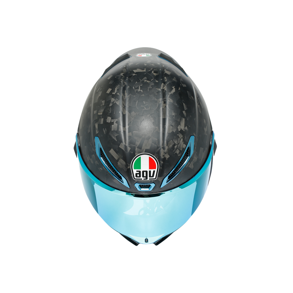 PISTA GP RR FUTURO CARBONIO FORGIATO - MOTORBIKE FULL FACE HELMET E2206 DOT