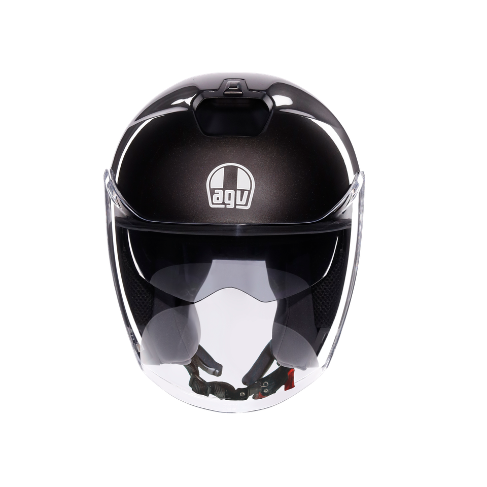 IRIDES MONO ASFALTO GREY - MOTORBIKE OPEN FACE HELMET E2206