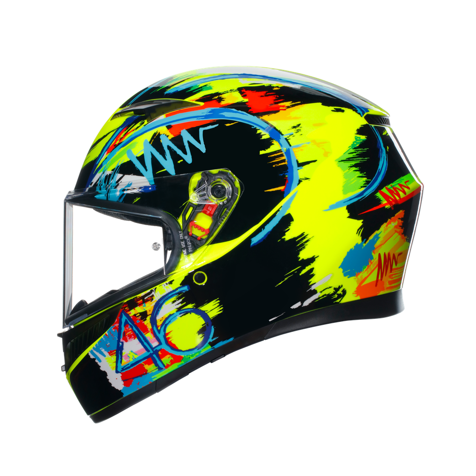 K3 ROSSI WINTER TEST 2020 - MOTORBIKE FULL FACE HELMET E2206