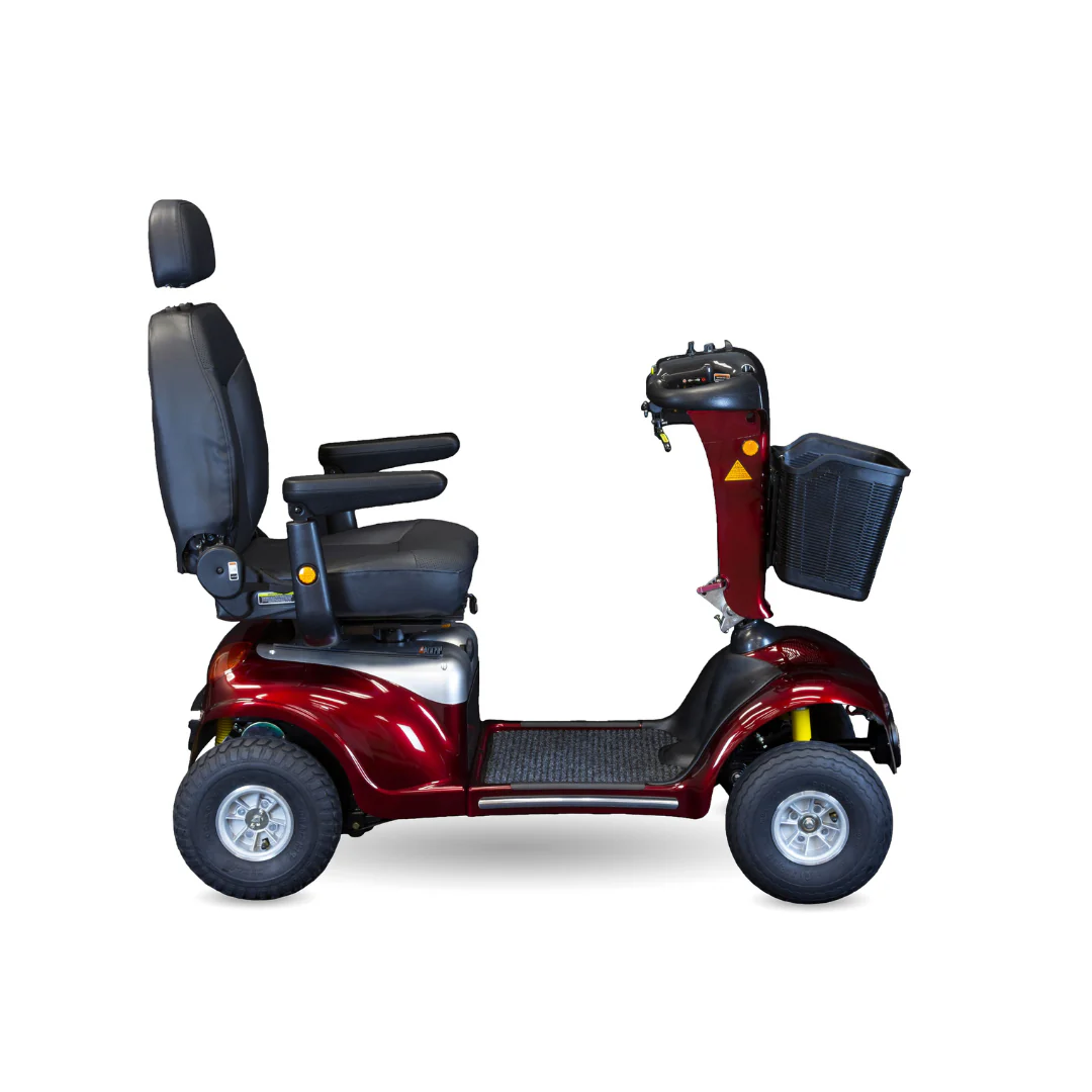 Shoprider Sprinter XL4 Enduro Deluxe Heavy Duty 4-Wheel Scooter – Burgundy