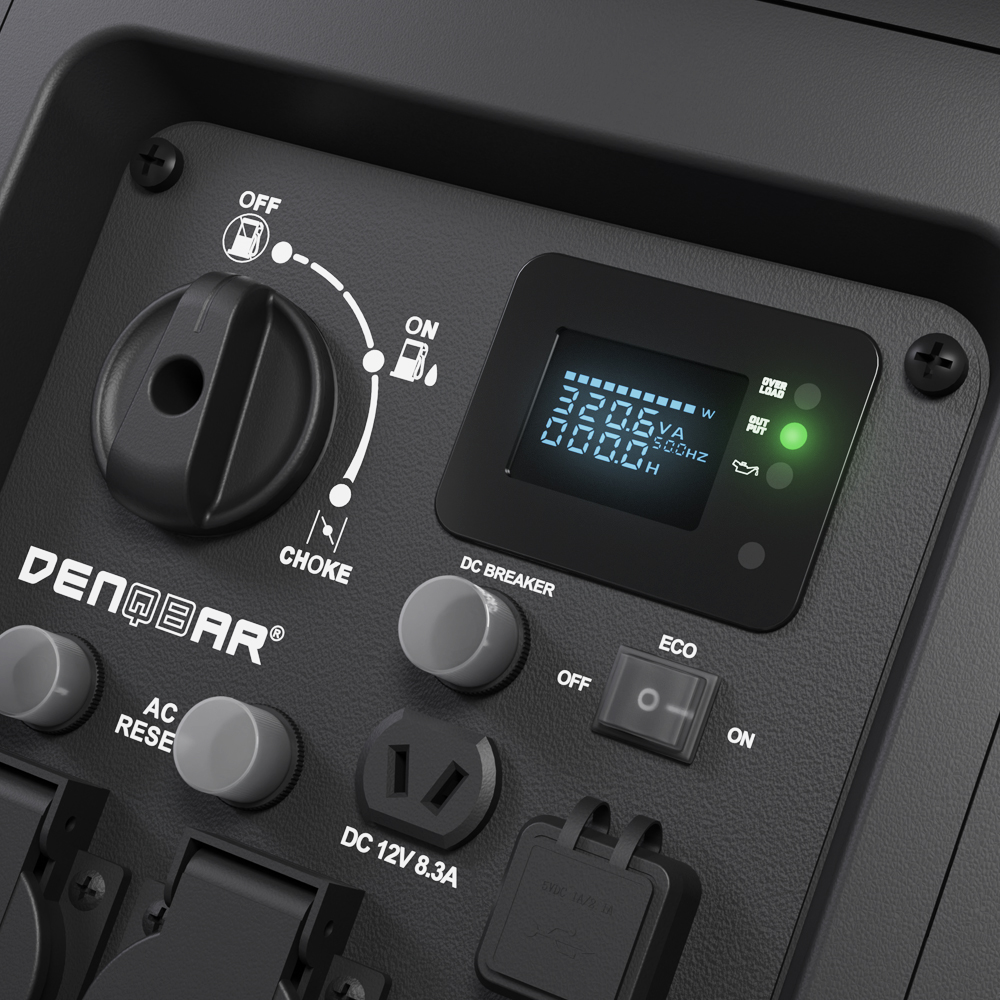 3.8 KW INVERTER POWER GENERATOR, PETROL-POWERED DQ-3800