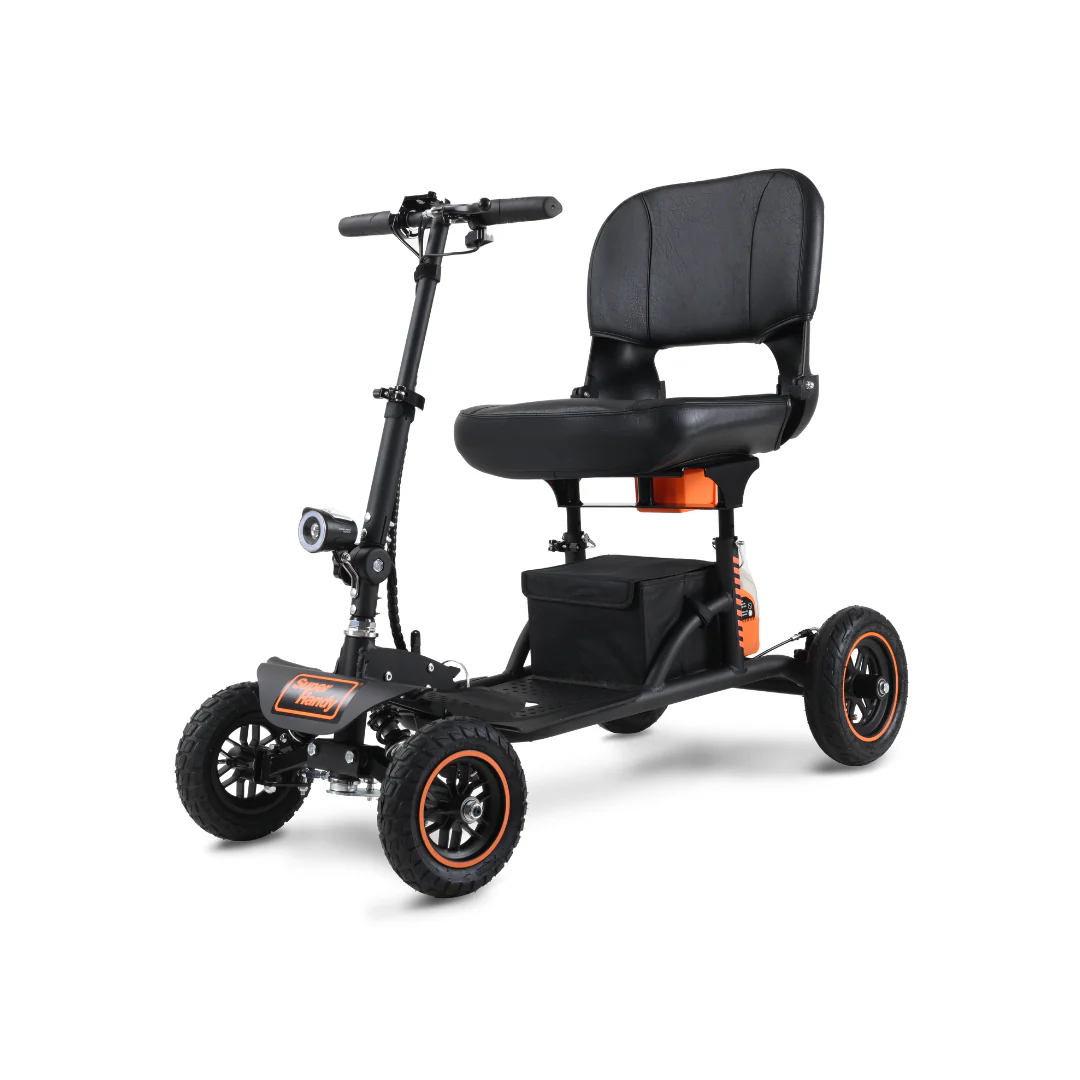 SuperHandy Explorer 4-Wheel Portable Mobility Scooter with Suspension