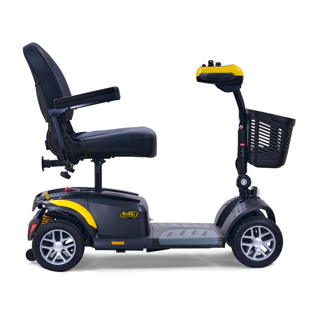 Golden Technologies BuzzAround EX Extreme 4-Wheel Heavy Duty Long Range Travel Scooter