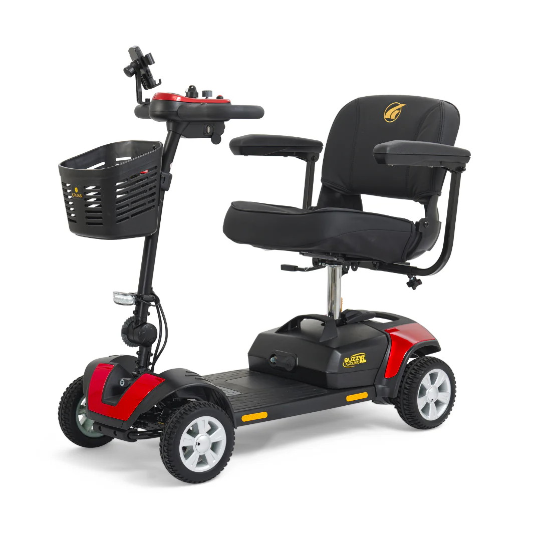 Golden Technologies Buzzaround XL 4-Wheel Long Range Mobility Scooter
