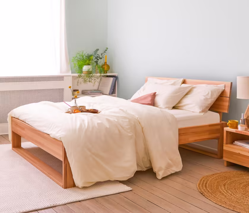 AVA solid wood bed base