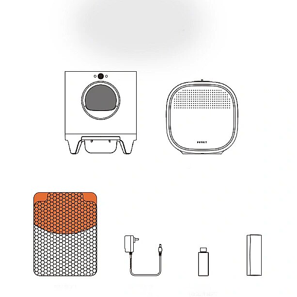 Intelligent Automatic Cat Toilet, Intelligent Deodorizing Cat Litter Box, Electric Shovel, Fully Enclosed Large Anti-splash