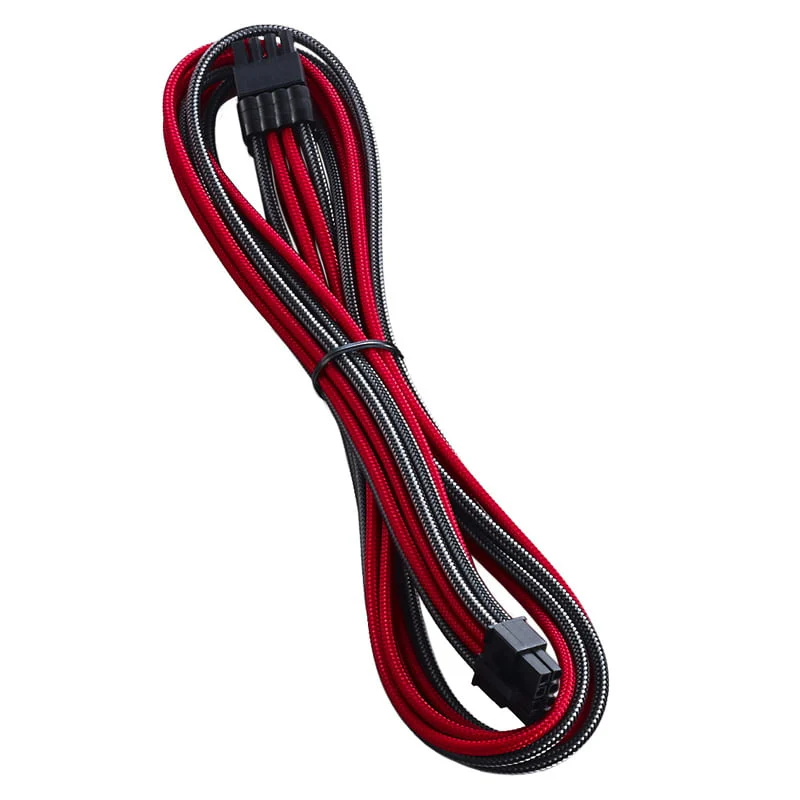 CableMod RT-Series PRO ModMesh 8-Pin PCIe-Kabel für ASUS/Seasonic (600 mm) – Carbon/Rot