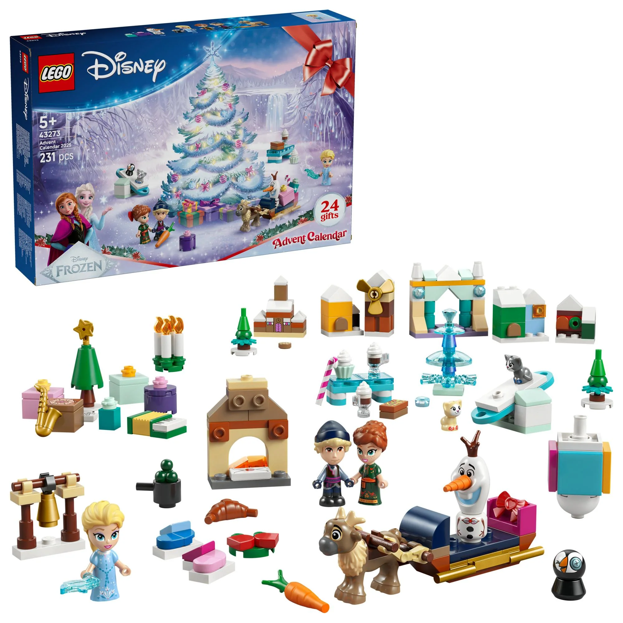 LEGO Disney Princess Adventskalender – 24 Magiske Overraskelser