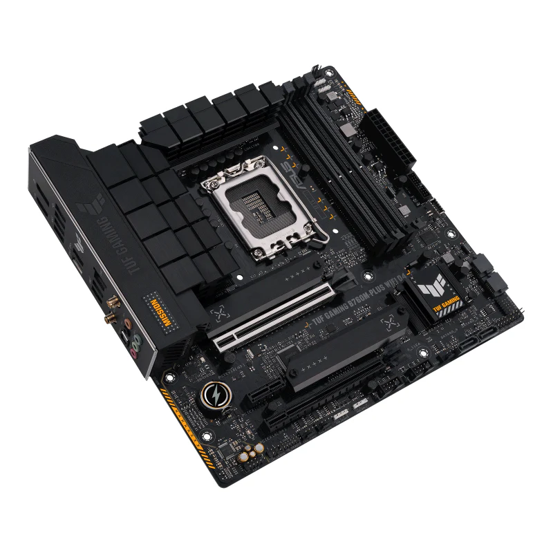 ASUS TUF GAMING B760M-PLUS WIFI D4 (mATX. B760. LGA 1700. DDR4)