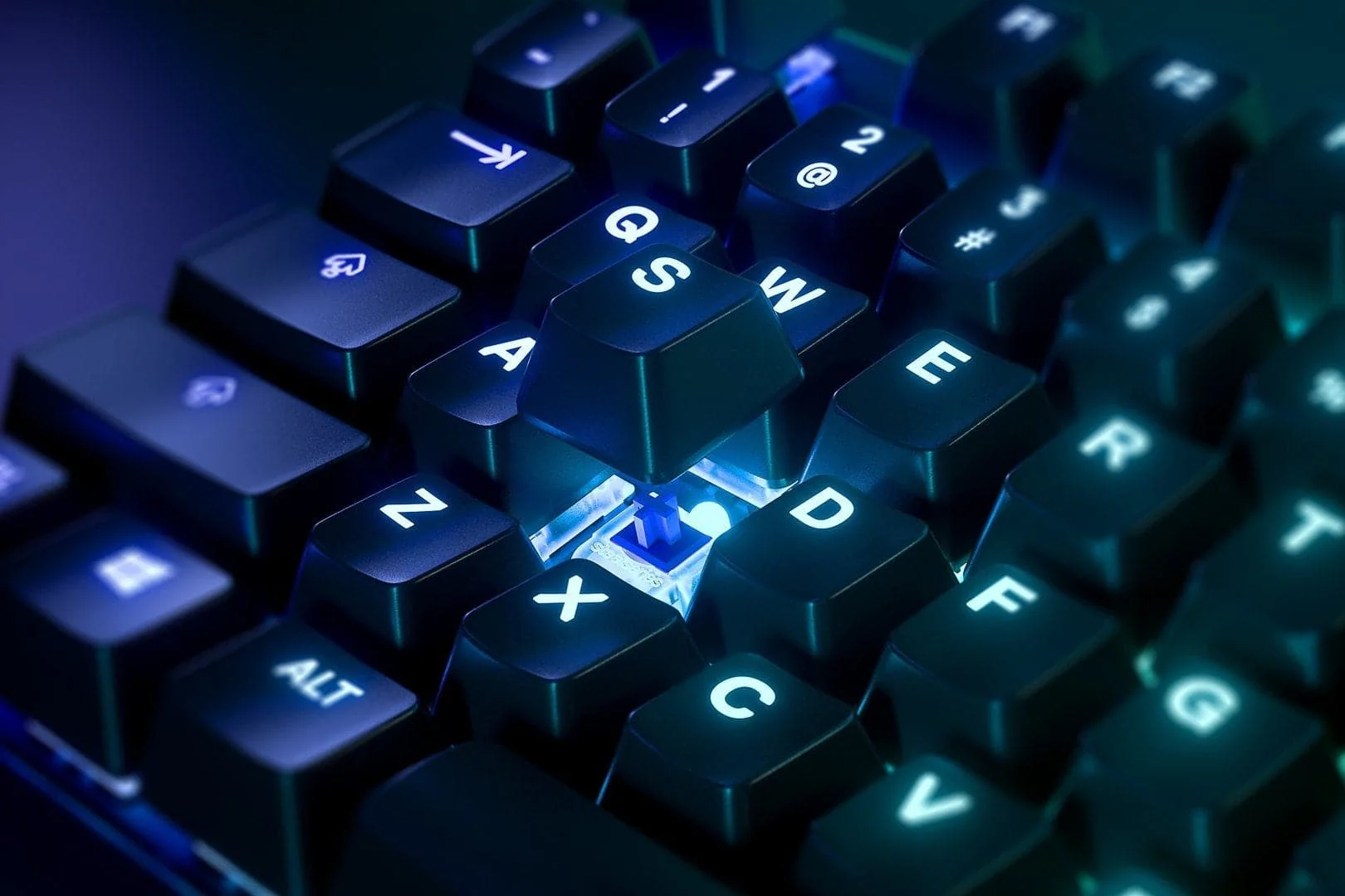 Steelseries – APEX 7 Gaming-Tastatur – brauner Schalter