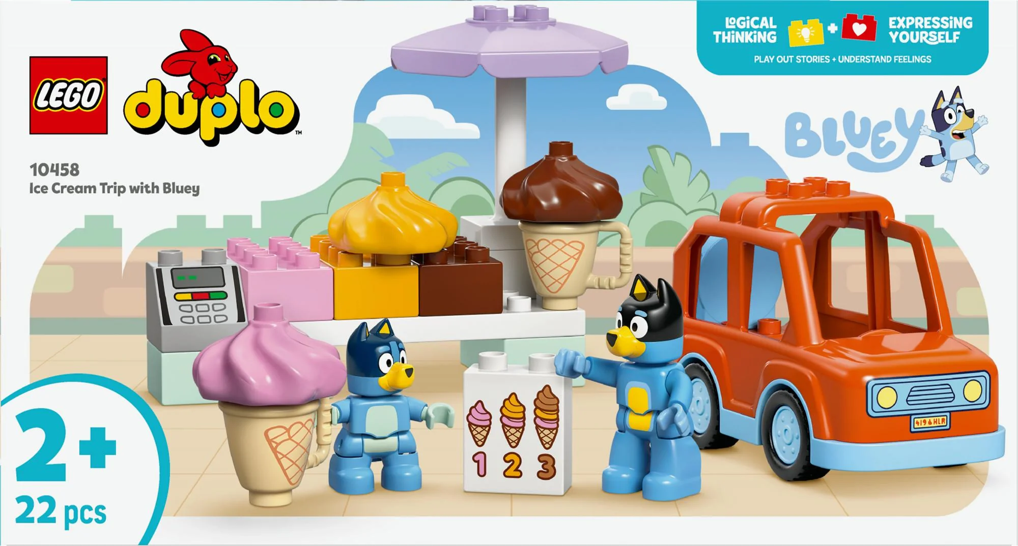LEGO DUPLO Bluey – Is-tur med Bluey