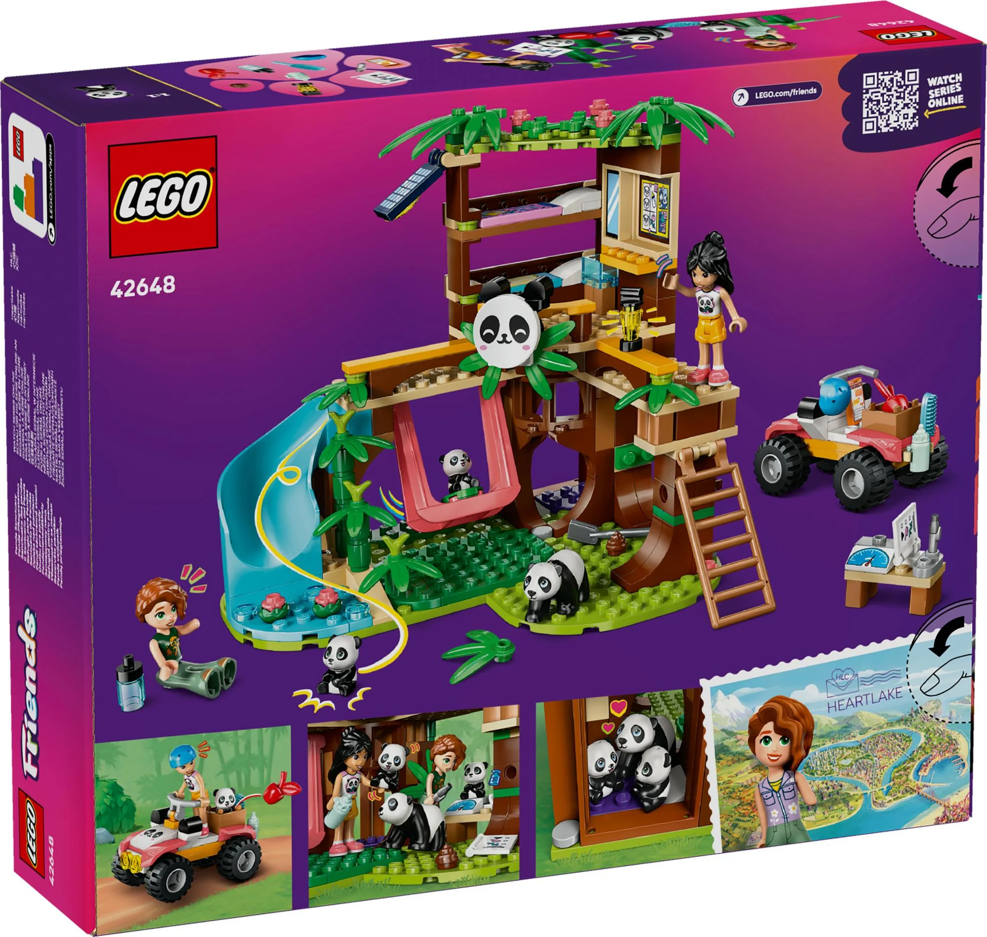 LEGO Friends – Panda-reservat Dyrepasning