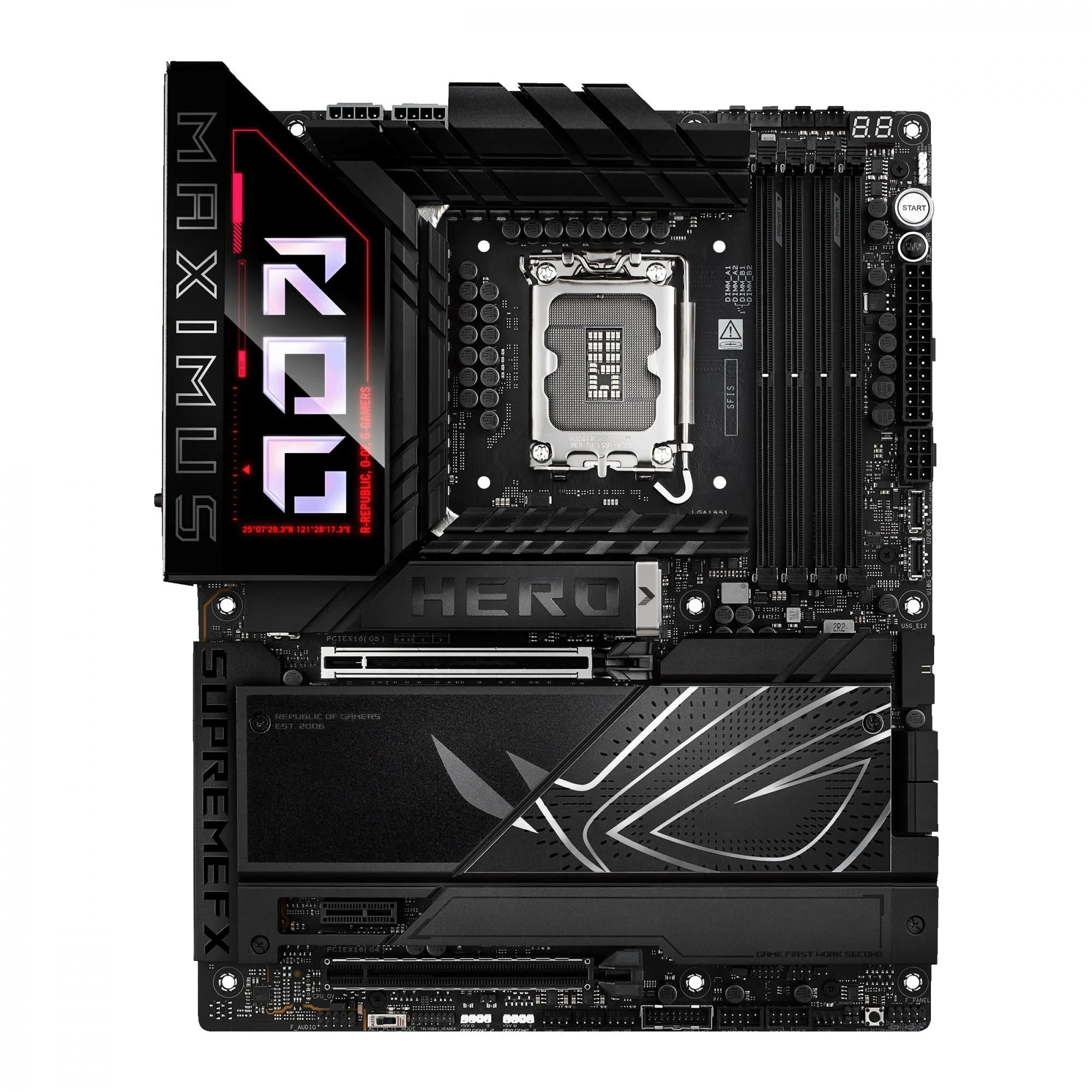 ASUS ROG MAXIMUS Z890 HERO (ATX. Z890. LGA 1851. DDR5)
