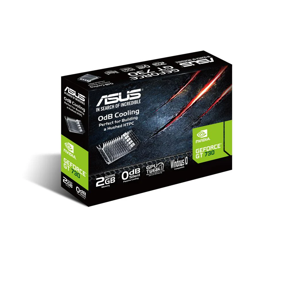 ASUS GeForce GT 730 2GB GDDR5 Silent (with Low Profile-bracket) (GT730-SL-2GD5-BRK)