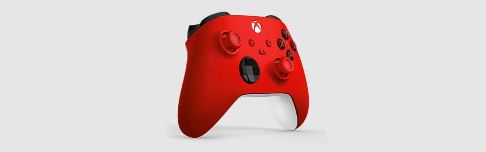 Microsoft Xbox Controller Rot Weiß