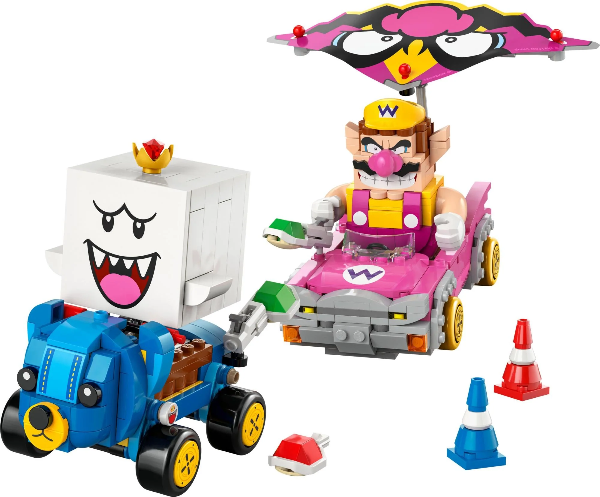 LEGO - Super Mario - Mario Kart™ – Wario & King Boo (72038)