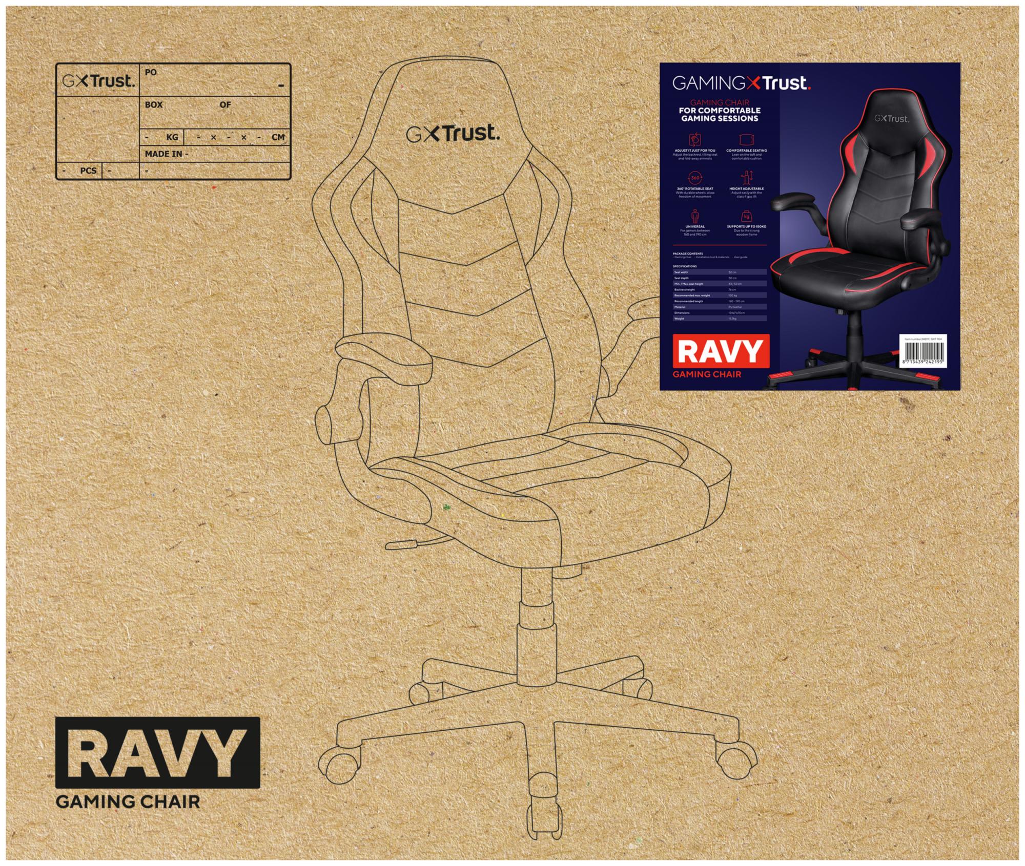 TRUST RAVY GAMING CHAIR