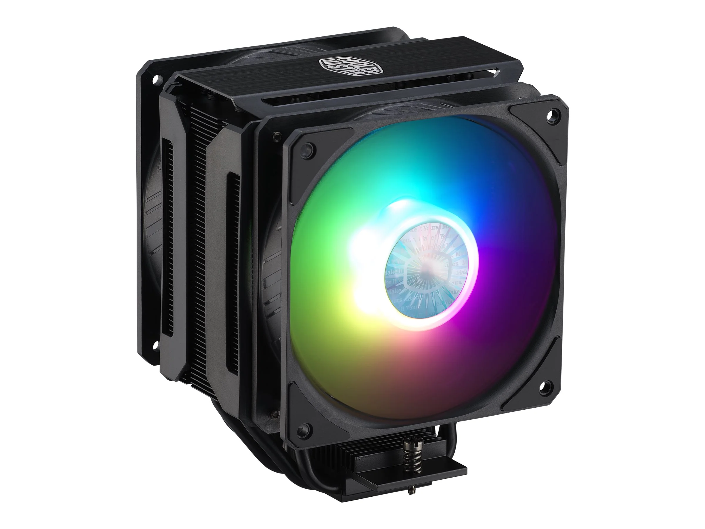 Cooler Master MasterAir MA612 STEALTH ARGB Processor-køler 1-pack Sort 120 mm