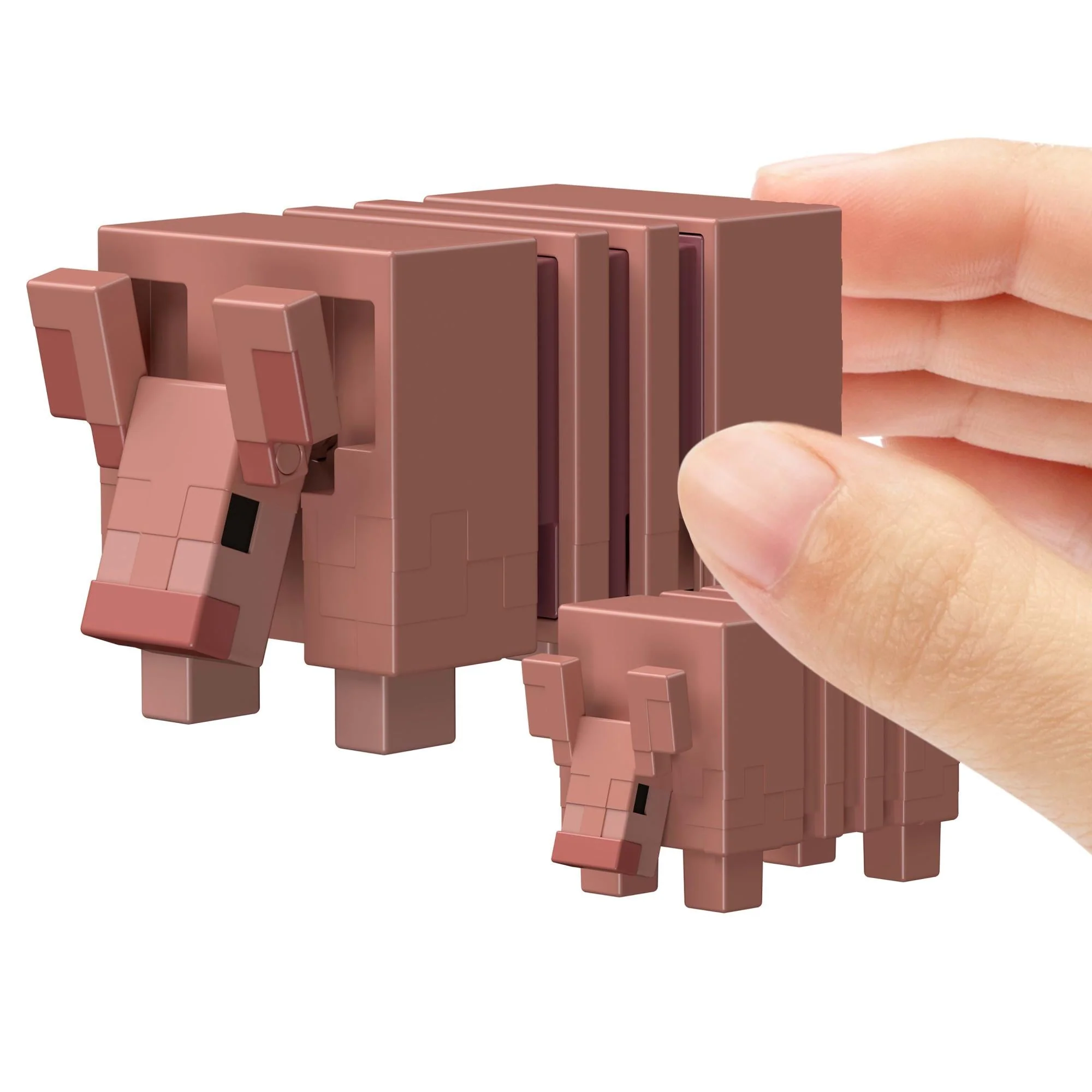 Minecraft - Armadillo & Baby Armadillo Figur