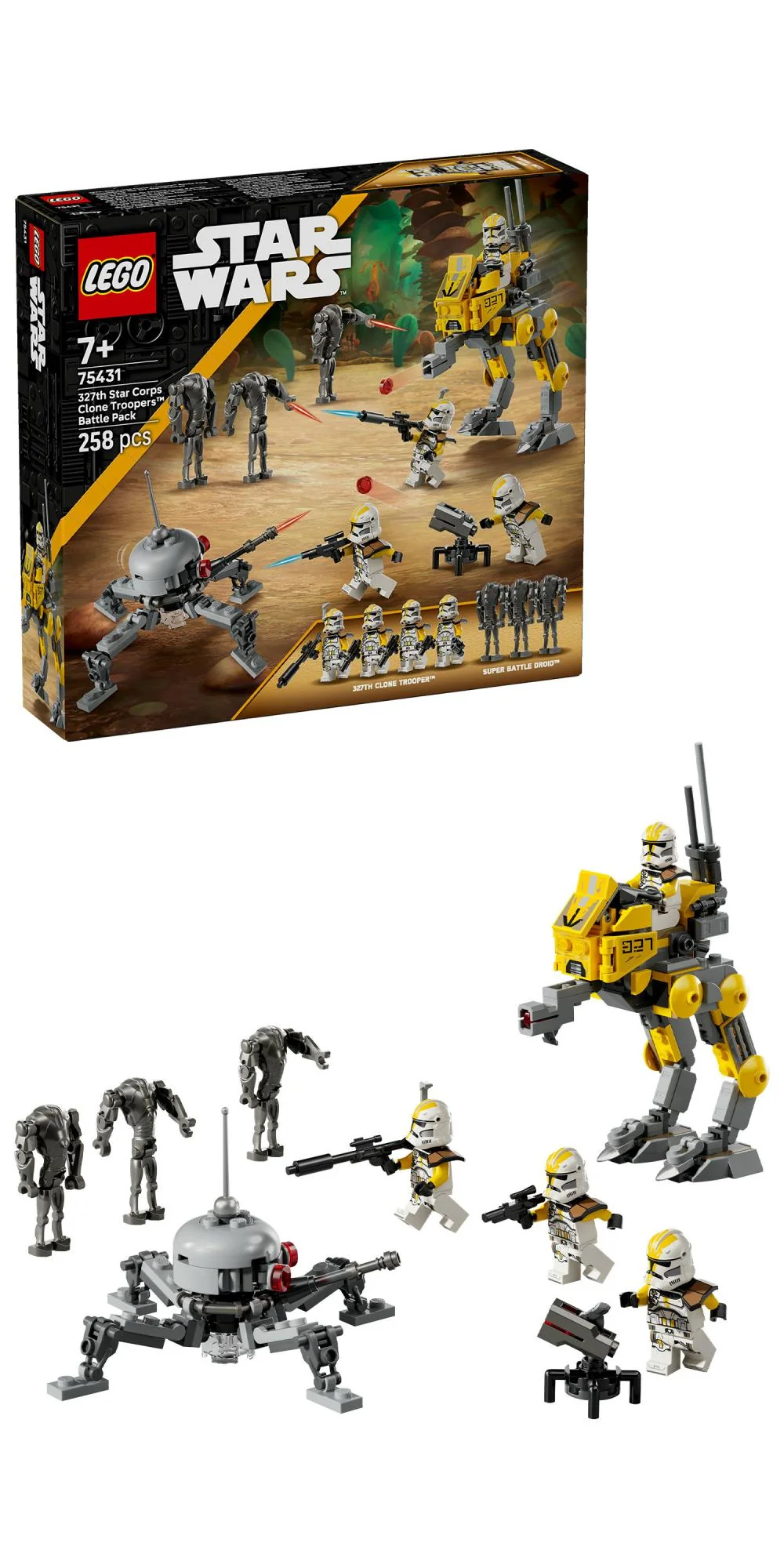 LEGO Star Wars™ – 327th Star Corps Clone Troopers™ Battle Pack