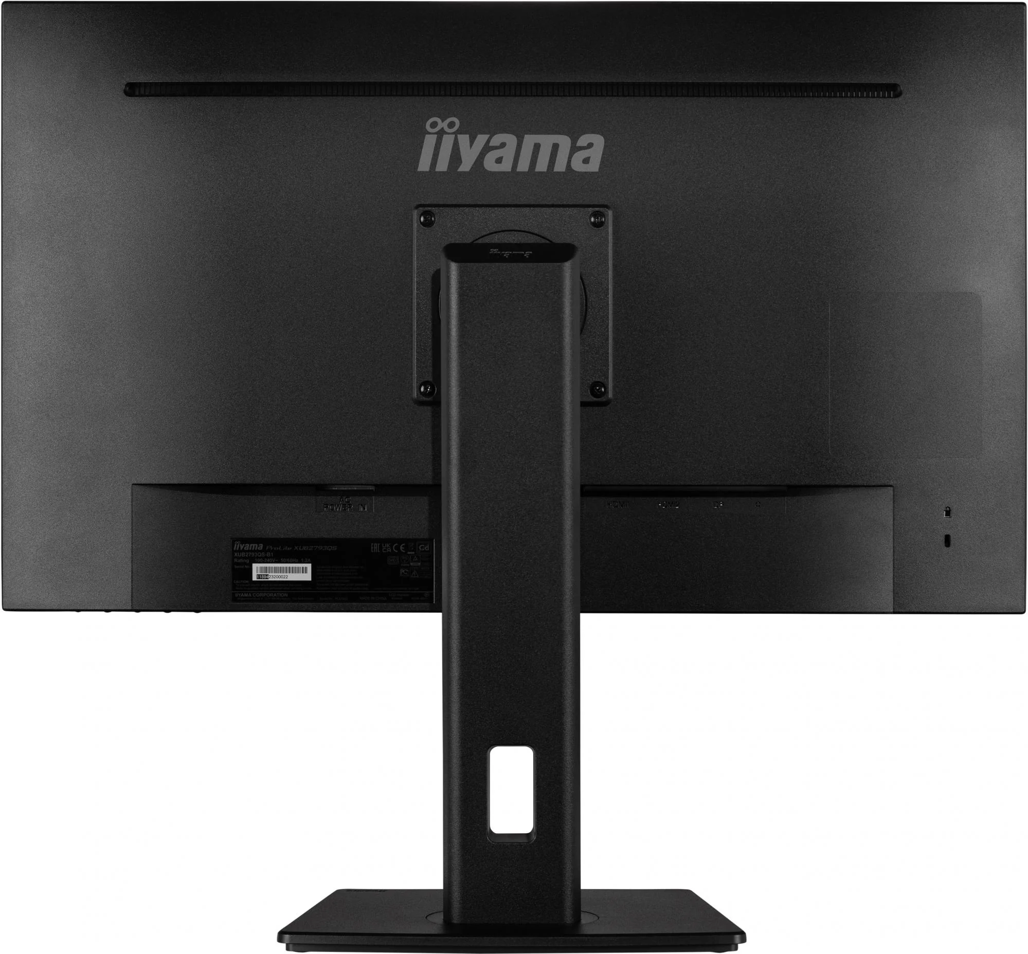 iiyama ProLite XUB2793QS-B1 27 2560 x 1440 (2K) HDMI DisplayPort 75Hz Pivot Skærm