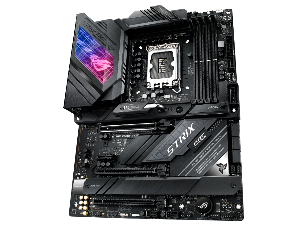 ASUS ROG STRIX Z690-E GAMING WIFI (ATX. Z690. LGA 1700. DDR5) - Bundkort