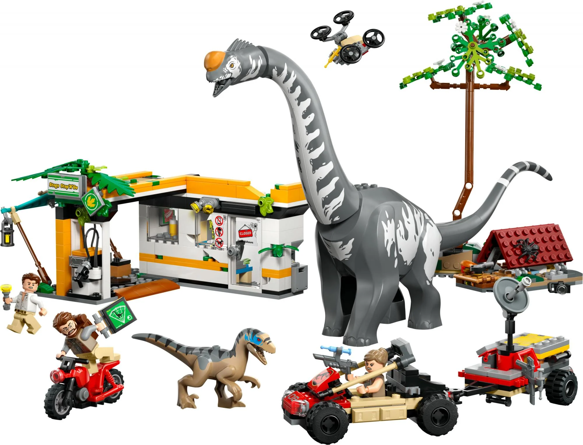 Lego - Raptor & Titanosaurus Tracking Mission (6526384)