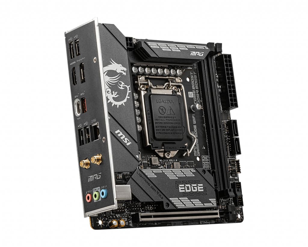 MSI MPG B560I GAMING EDGE WIFI Mini ITX LGA1200 Intel B560