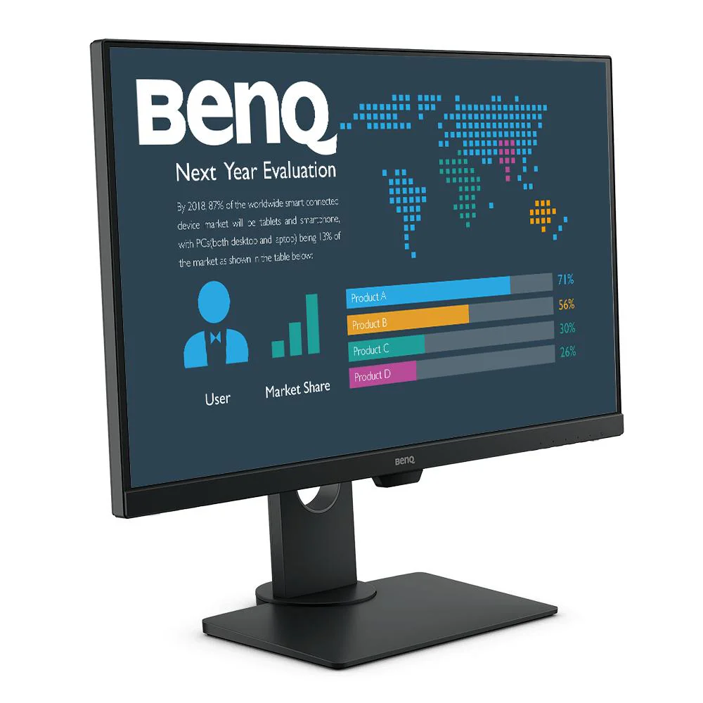 BenQ BL2780T 27 1920 x 1080 (Full HD) VGA (HD-15) HDMI DisplayPort Pivot Skærm