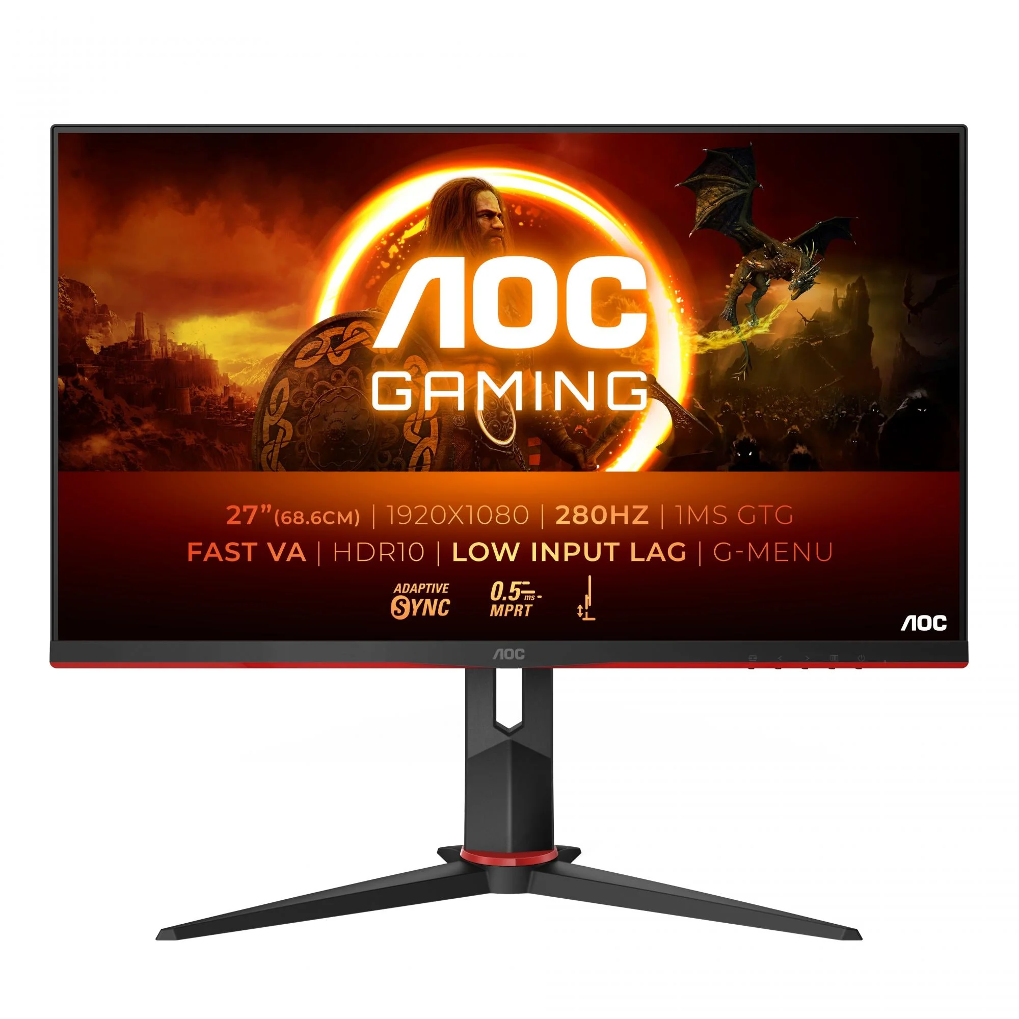AOC 27G2ZN3/BK 27 - Gamingskærm - 280Hz