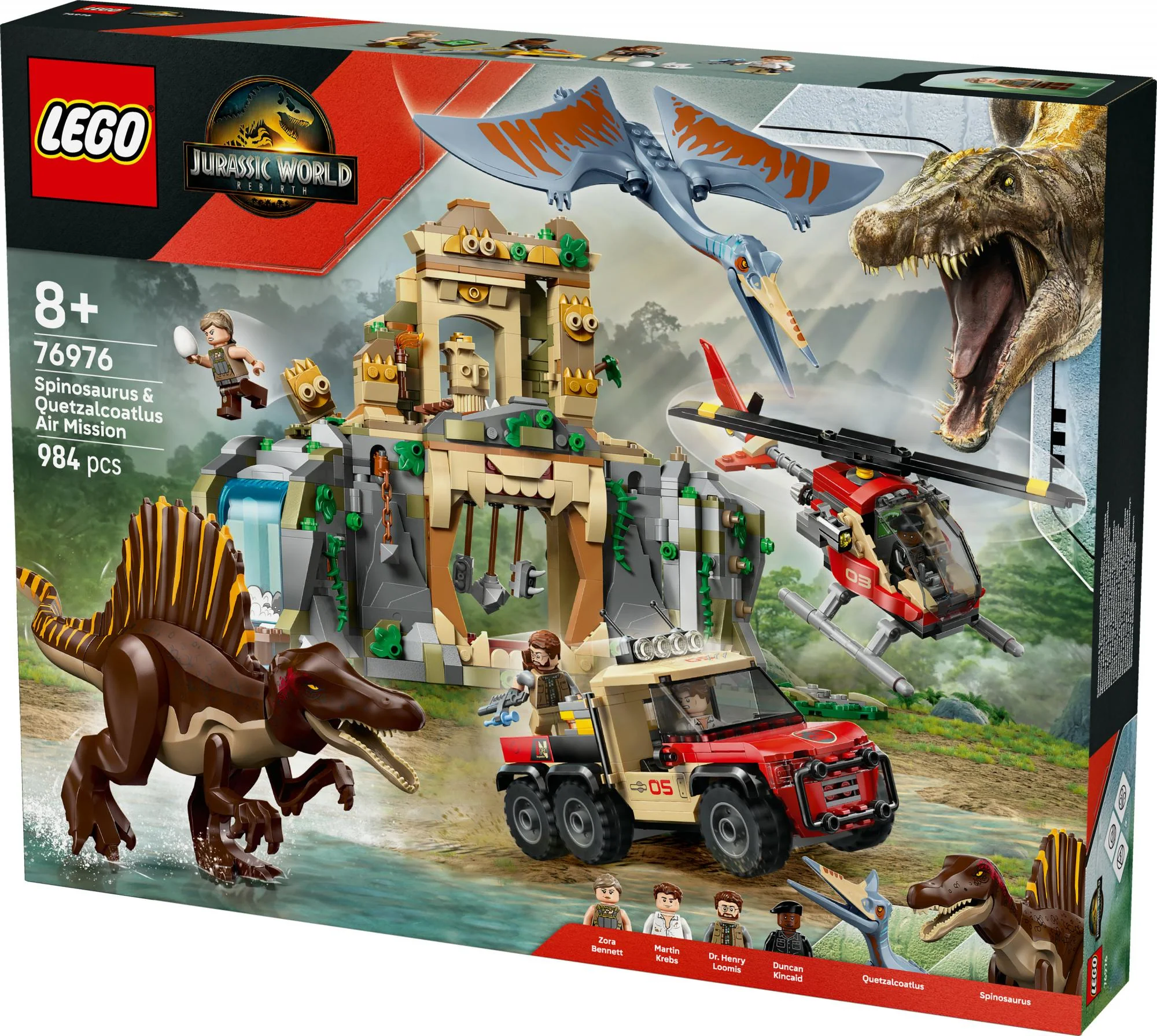 Lego - Air Mission - Spinosaurus and Quetzalcoatlus  (6533327)