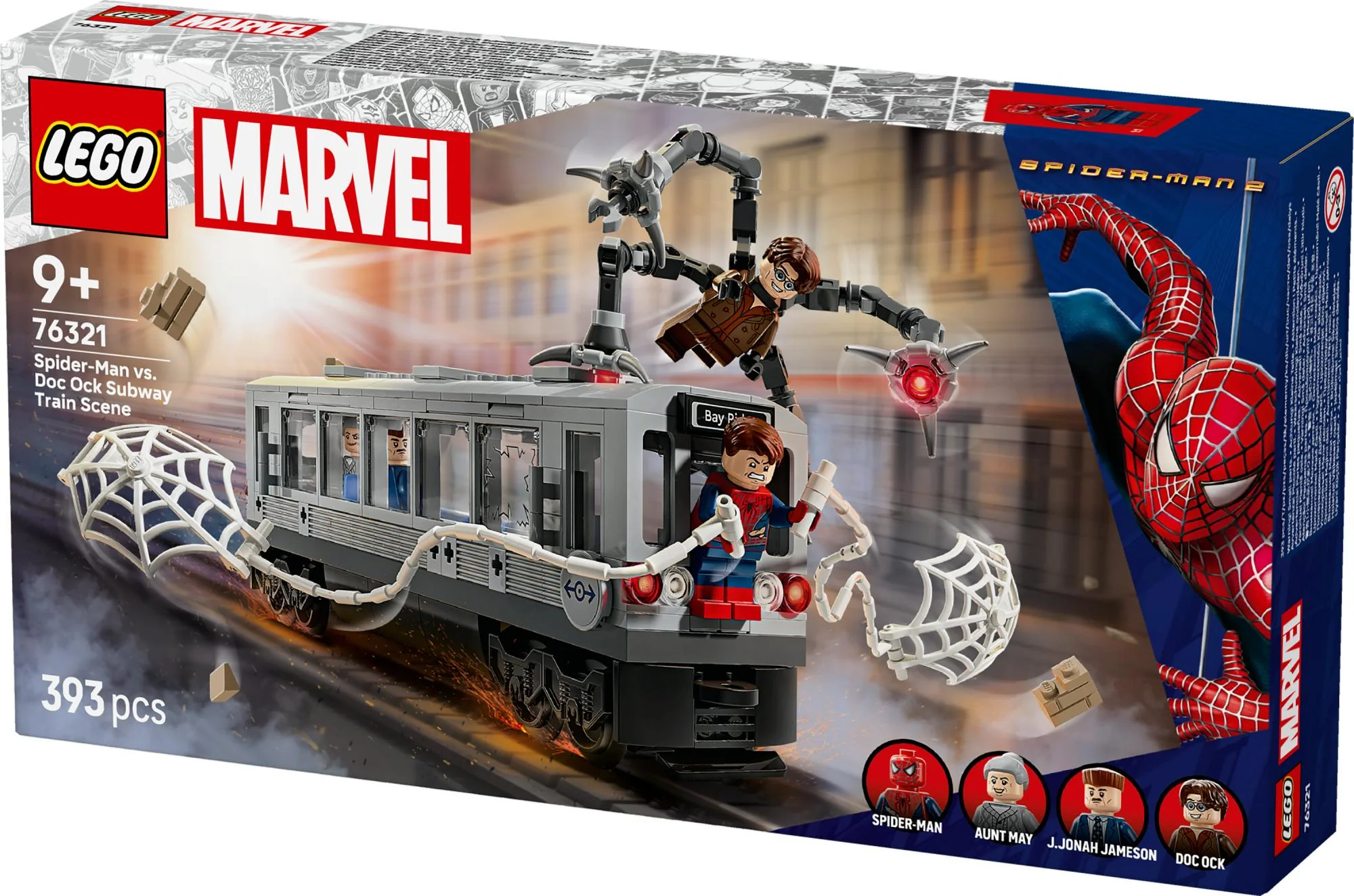 LEGO - Super Heroes - Spider-Man vs. Doc Ock: Subway Train Scene (76321)