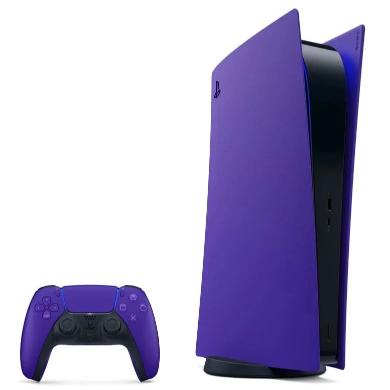 PS5 Digital Cover Galactic Purple