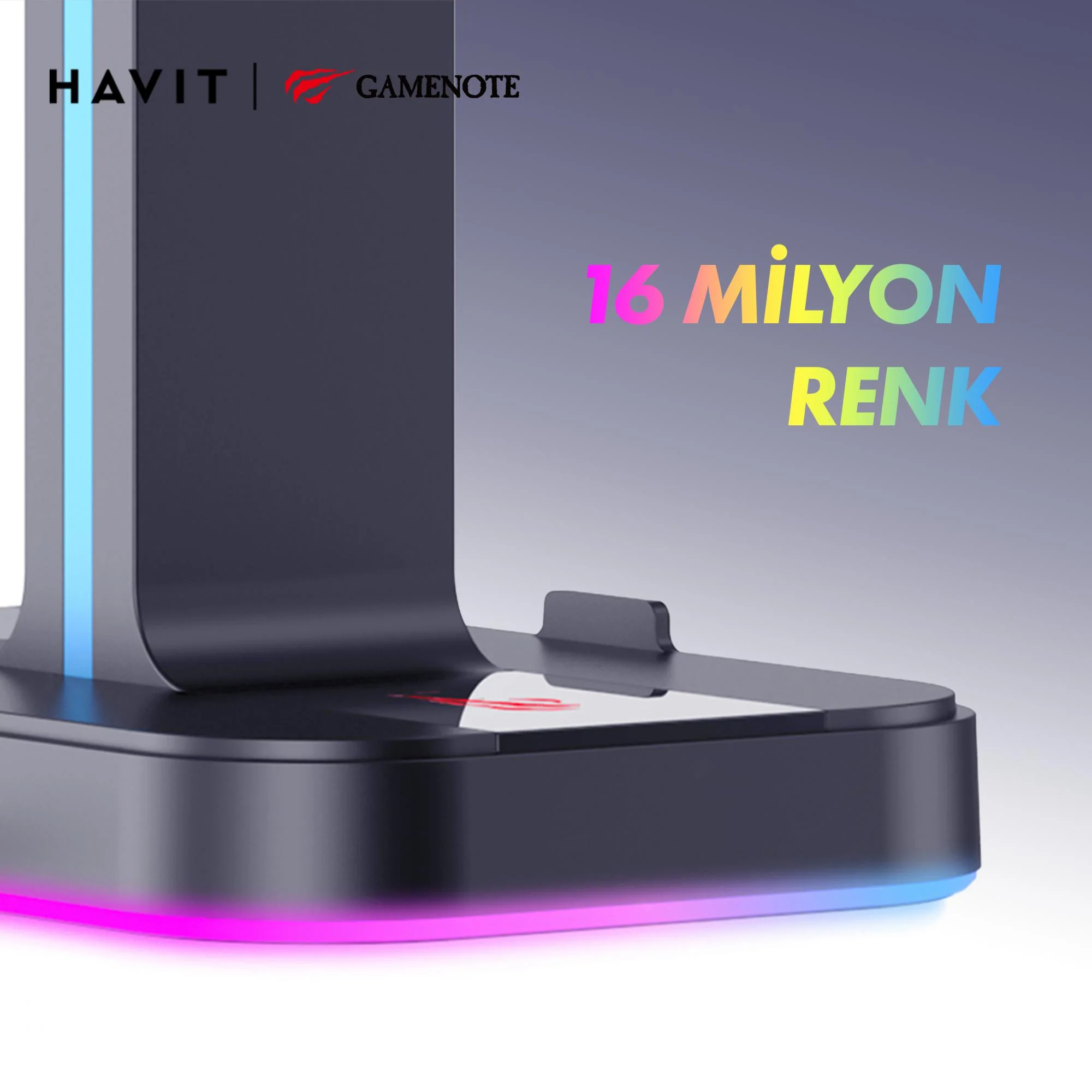 Headphone stand Havit TH650 RGB