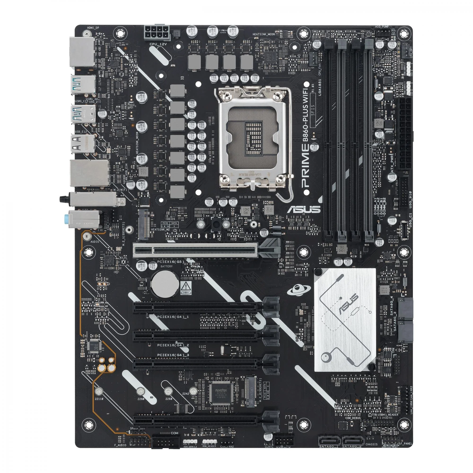 ASUS PRIME B860-PLUS WIFI (ATX. B860. LGA 1851. DDR5)