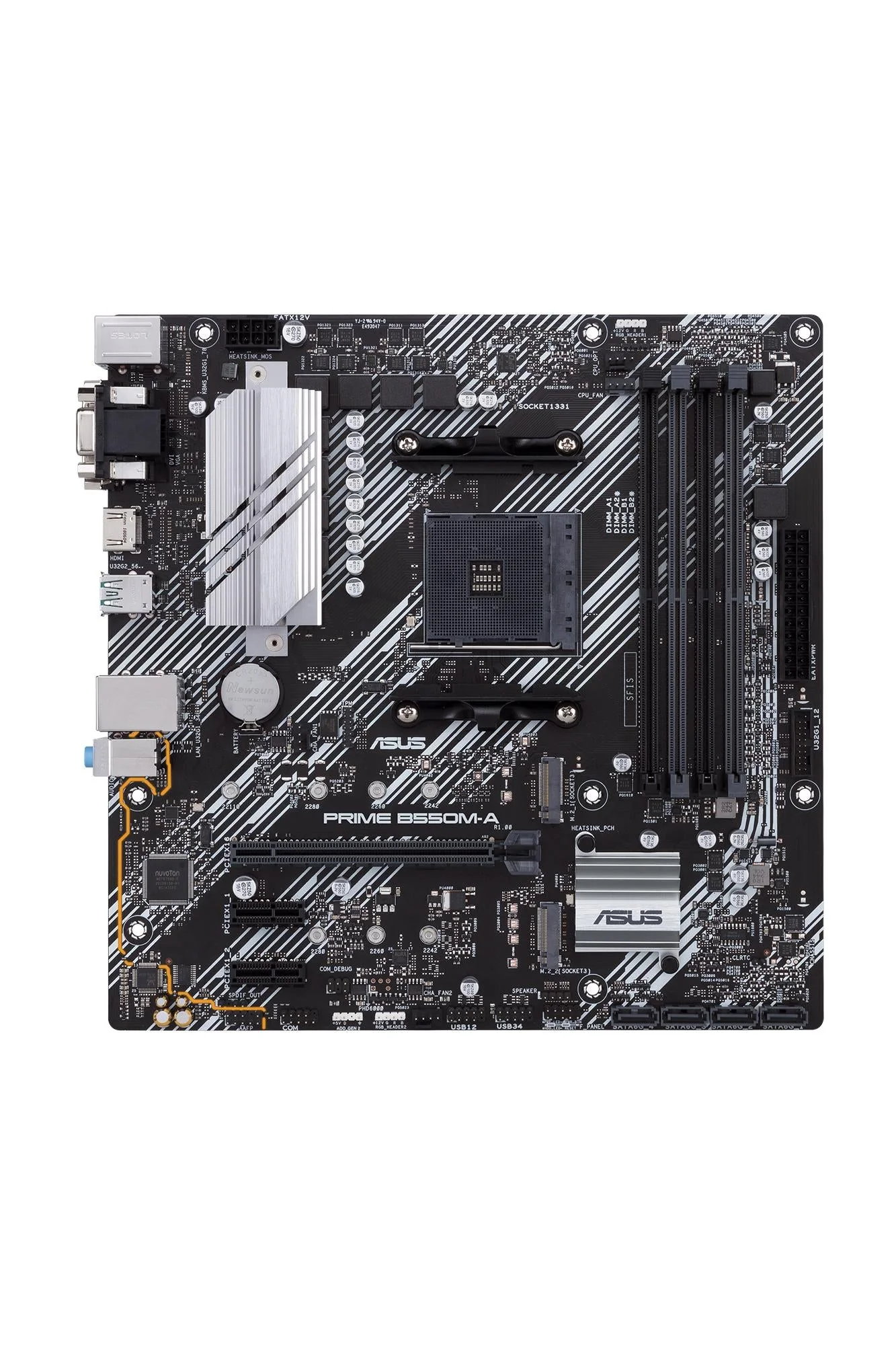 ASUS PRIME B550M-A/CSM (mATX. B550. AM4)