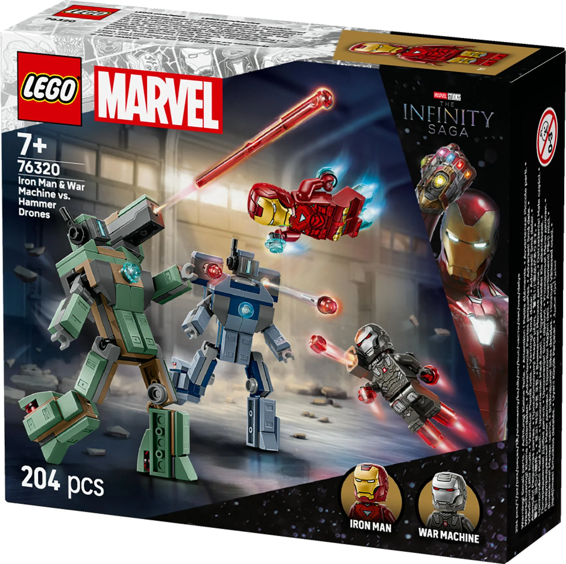 LEGO Super Heroes – Iron Man & War Machine vs. Hammer Drones